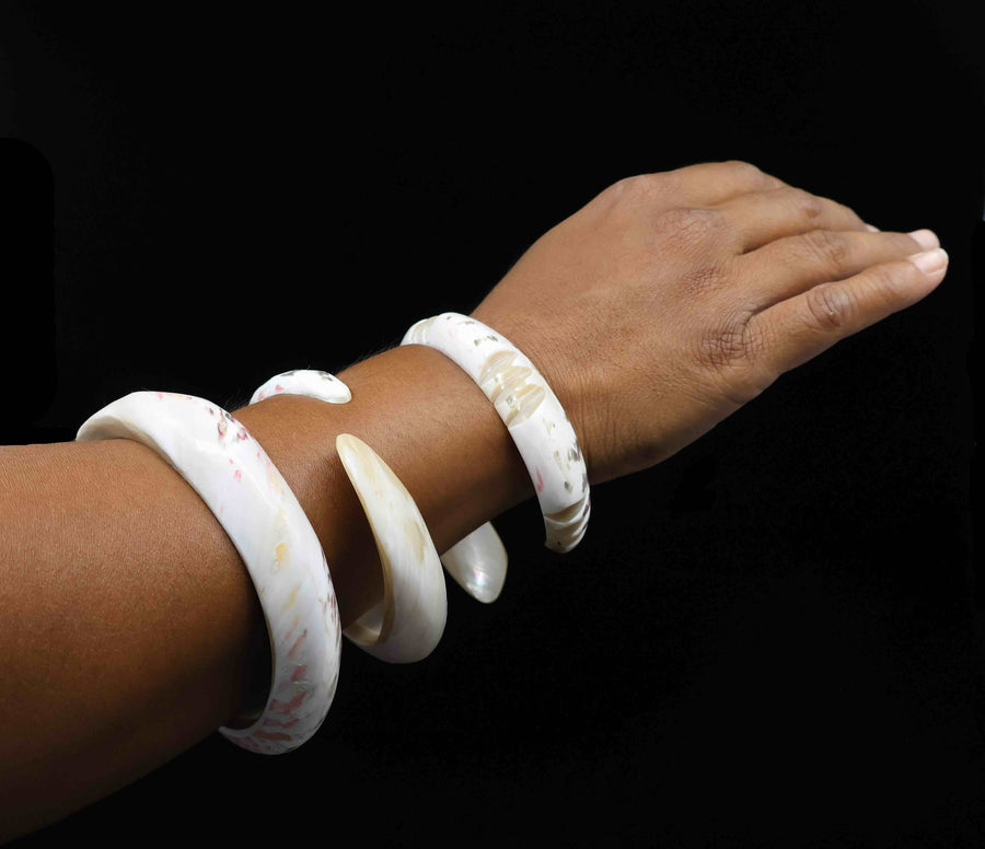 Trochus Shell Bangle - View 1