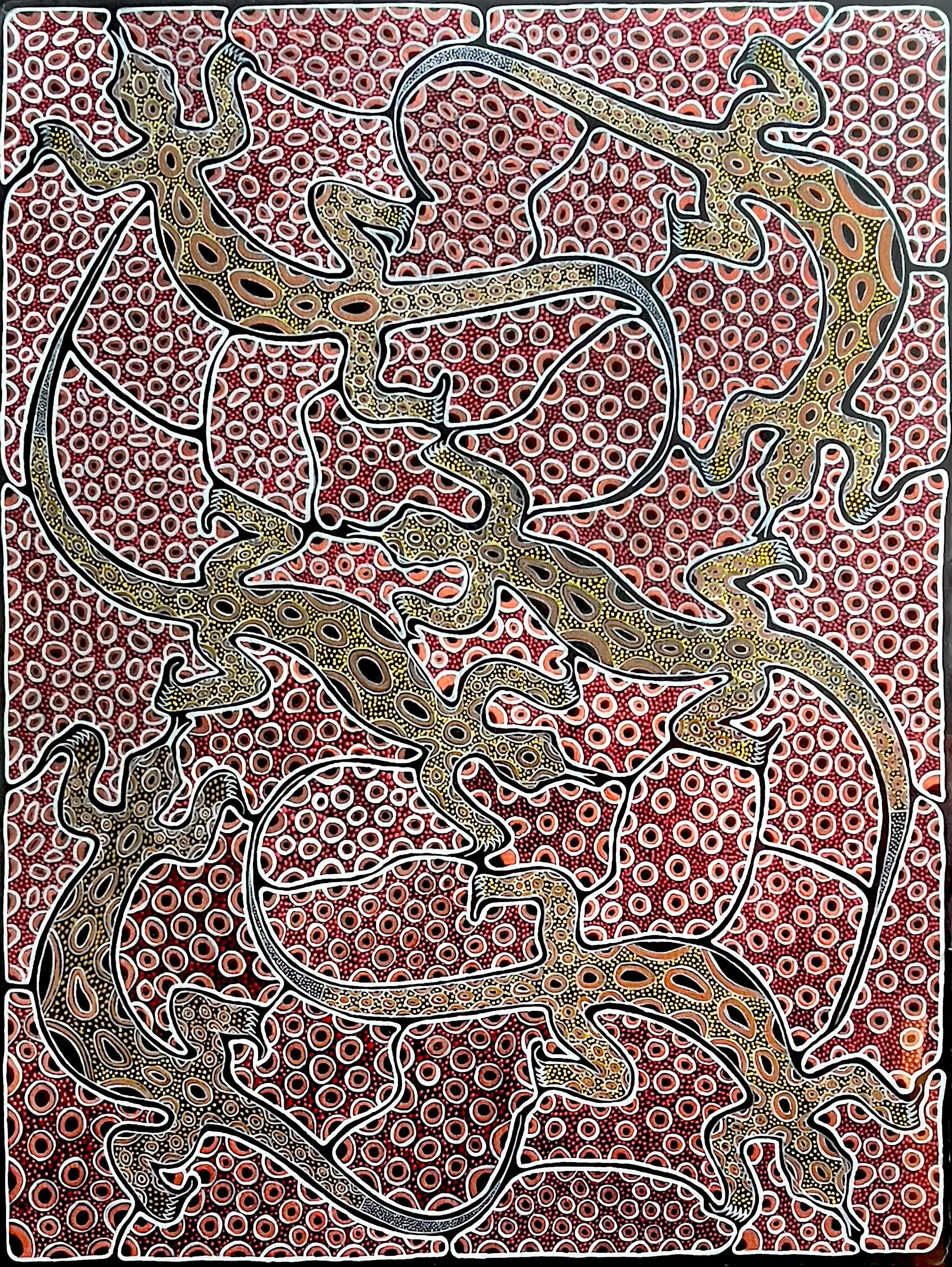 Miyall- Island Lizard by Russell Davey