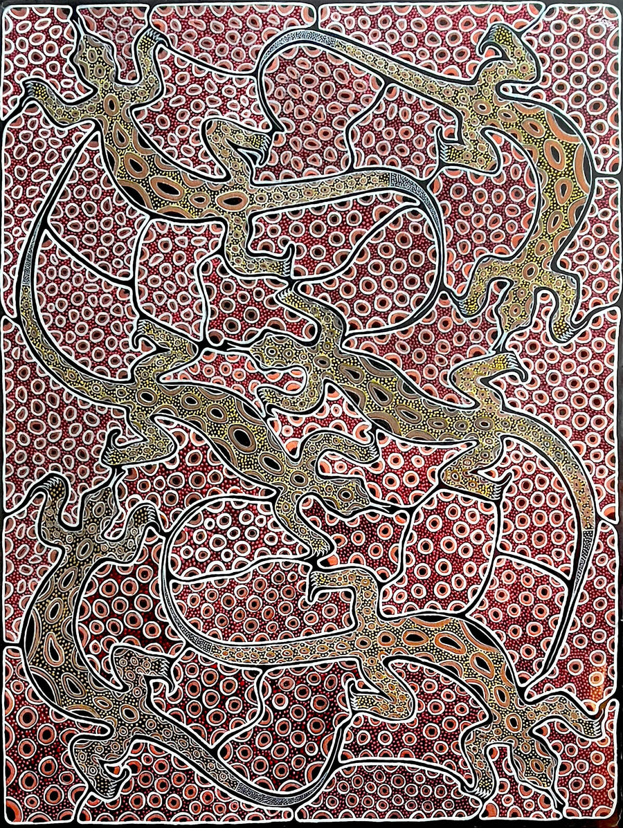 Miyall- Island Lizard by Russell Davey