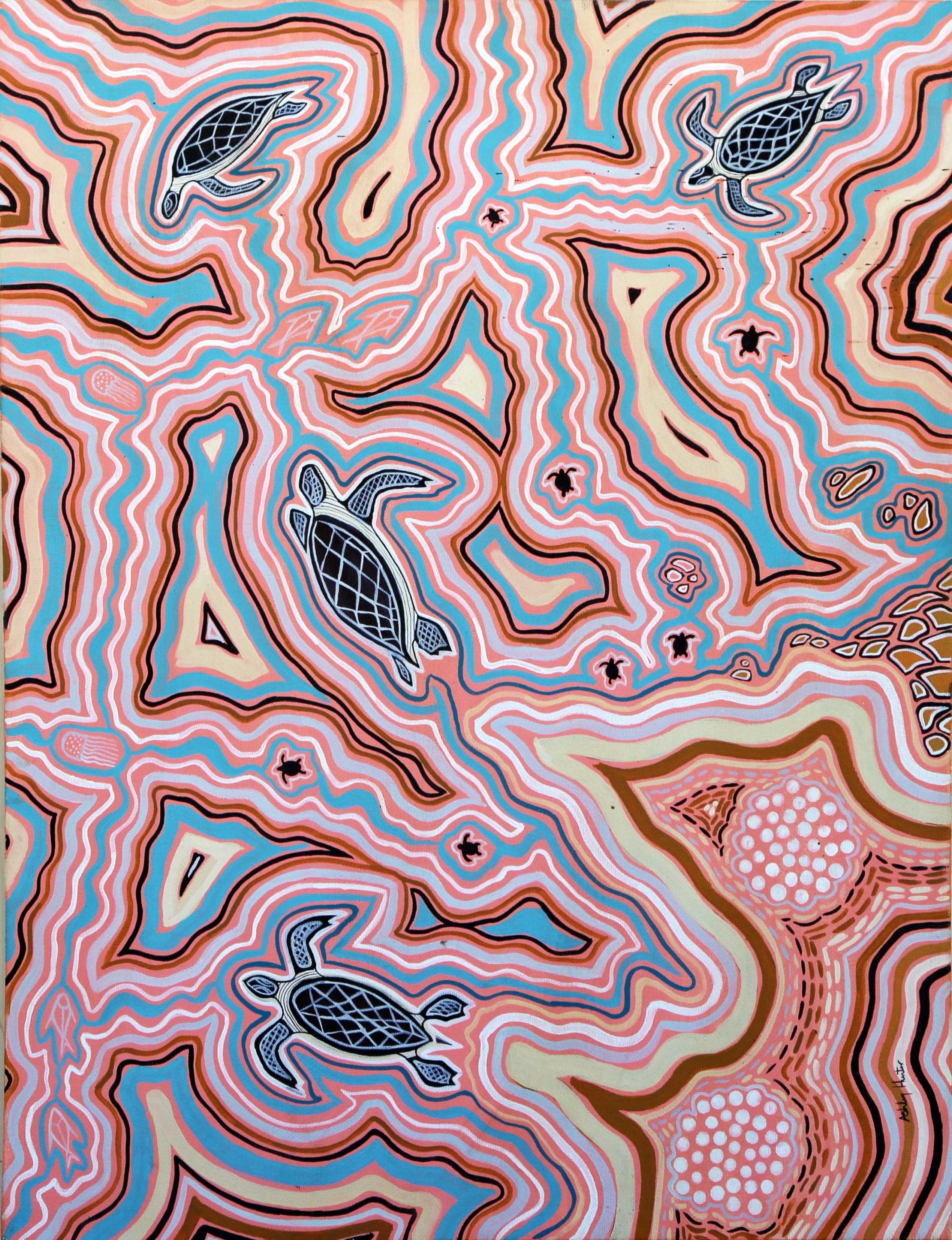 PINK GOOLIL by Ashley Hunter